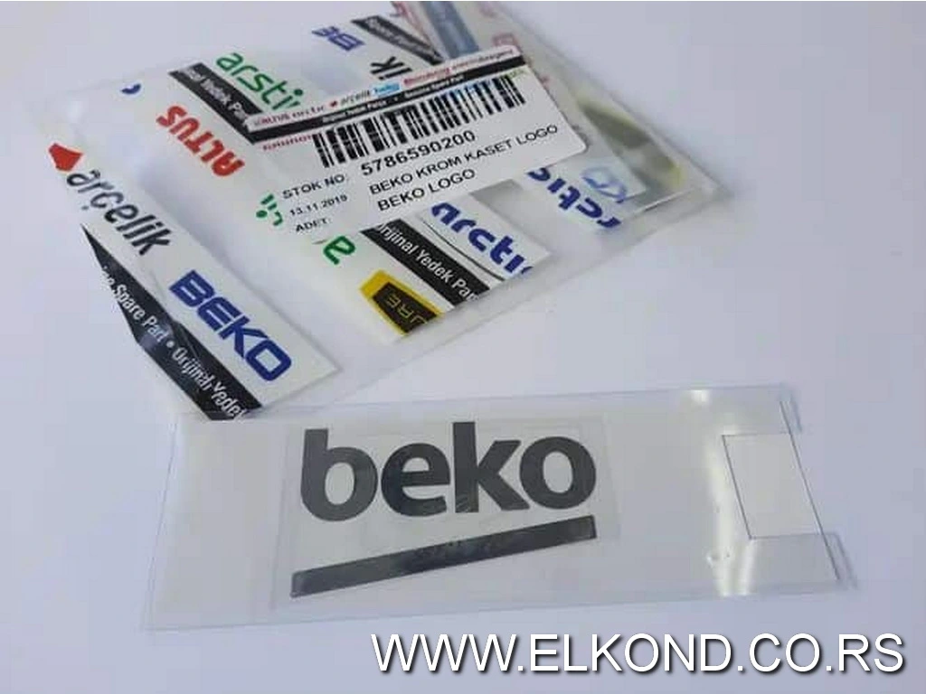 BEKO logo nalepnica frižidera 5786590200